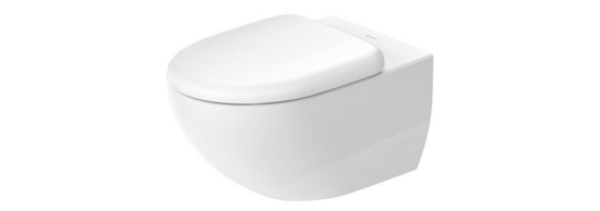 Duravit piekārtais pods ar SC vāku Architec Rimless 365x575mm, balts